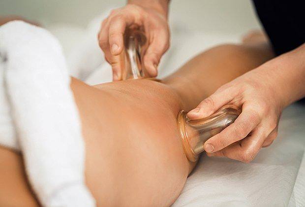 БАНОЧНЫЙ АНТИЦЕЛЛЮЛИТНЫЙ МАССАЖ (ЖИВОТ, БЕДРА, ЯГОДИЦЫ)